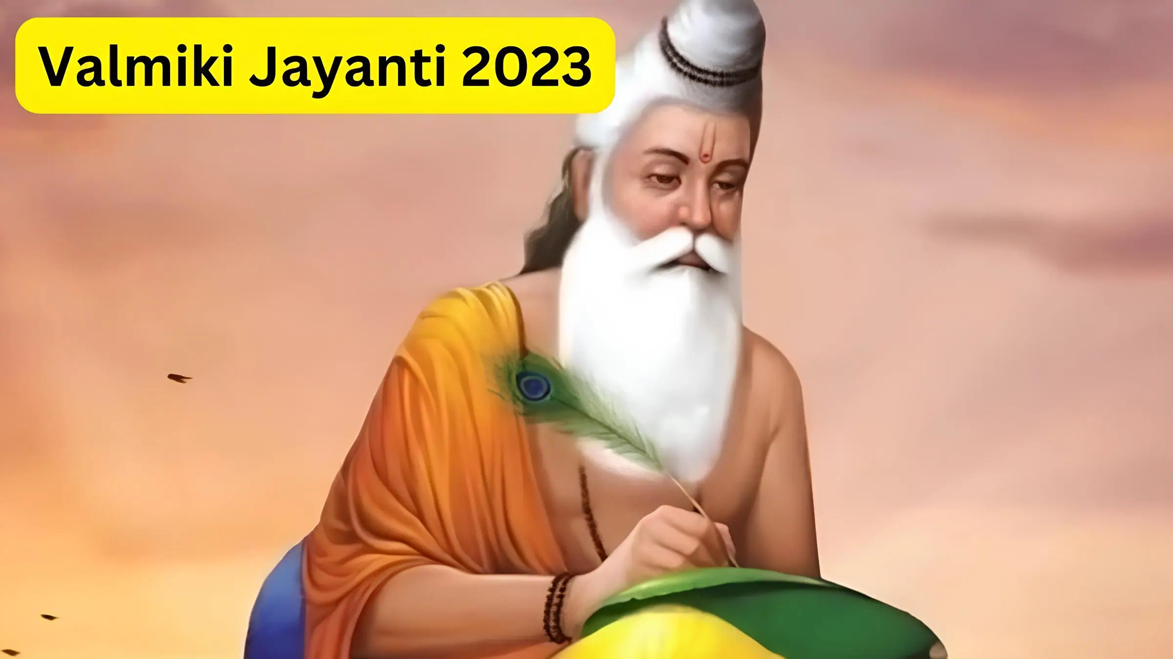 Valmiki Jayanti 2023: तिथि, महत्व, और उत्सव